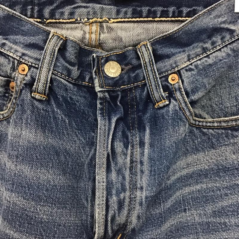 ブルーブルー BLUE BLUE パンツ デニム、ジーンズ デニムパンツ スリムパンツ カジュアルパンツ 30インチ 無地 インディゴ / インディゴ /  メンズ USED 古着 中古 10148892