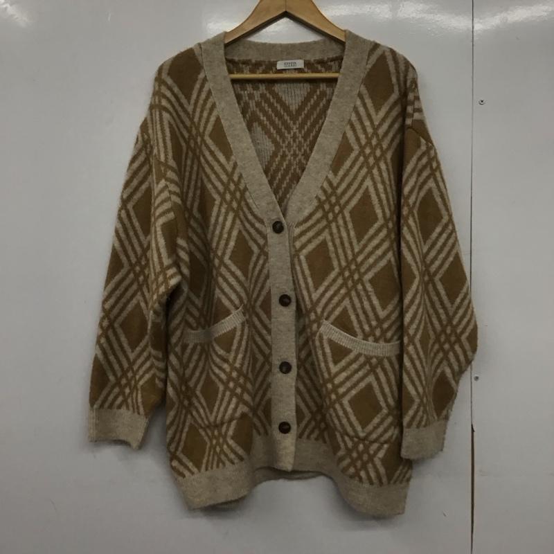 ローリーズファーム LOWRYS FARM カーディガン 長袖 FREE  マルチカラー / マルチカラー /  レディース USED 古着 中古 10148902