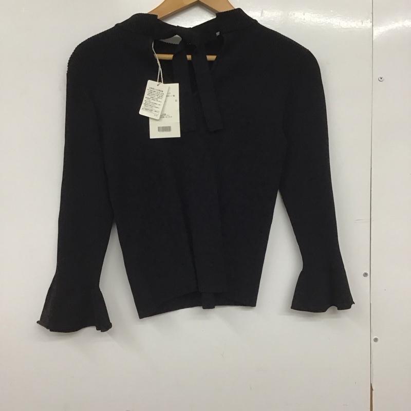 シュープリーム ララ Supreme.La.La ニット、セーター 長袖 M 無地 黒 / ブラック /  レディース USED 古着 中古 10148903