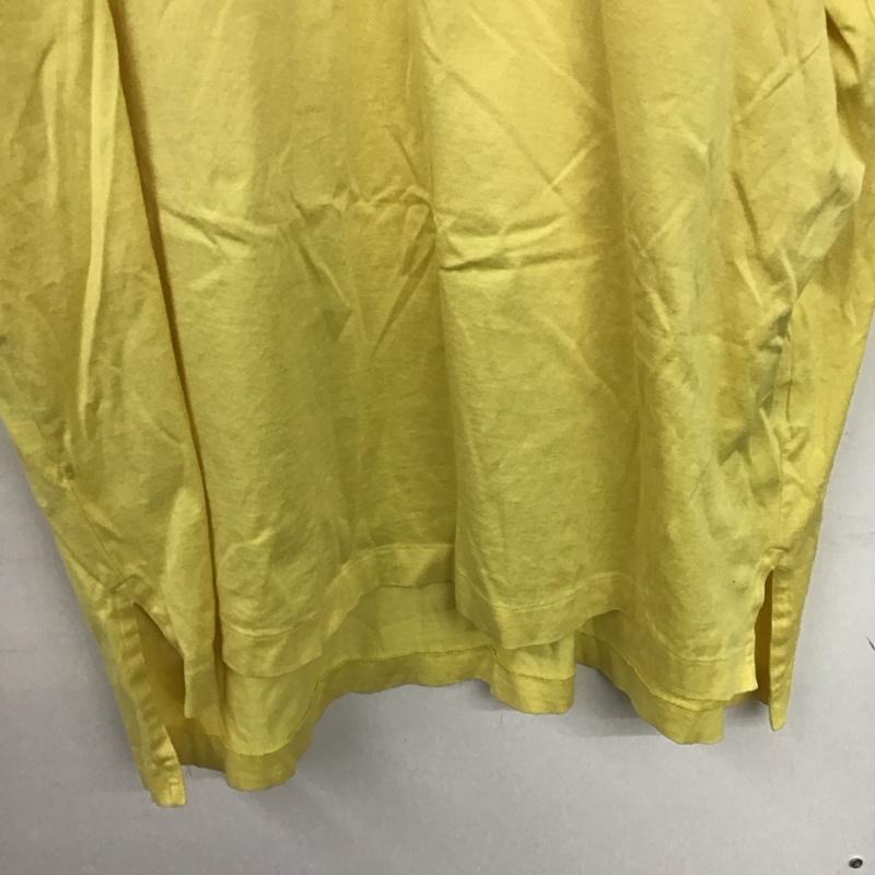 ポロバイラルフローレン Polo by RALPH LAUREN ポロシャツ 半袖 半袖ポロシャツ カラーシャツ 半袖カットソー XL ロゴ、文字 黄 / イエロー /  メンズ USED 古着 中古 10148905