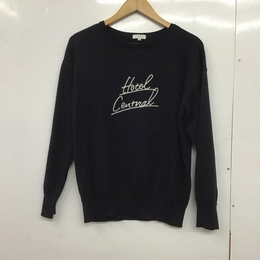 マッキントッシュフィロソフィー MACKINTOSH PHILOSOPH ニット、セーター 長袖 38 無地 紺 / ネイビー /  レディース USED 古着 中古 10148907