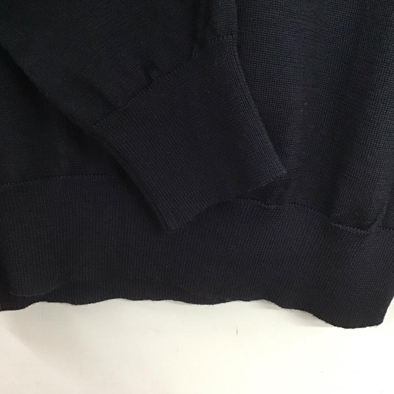 マッキントッシュフィロソフィー MACKINTOSH PHILOSOPH ニット、セーター 長袖 38 無地 紺 / ネイビー /  レディース USED 古着 中古 10148907