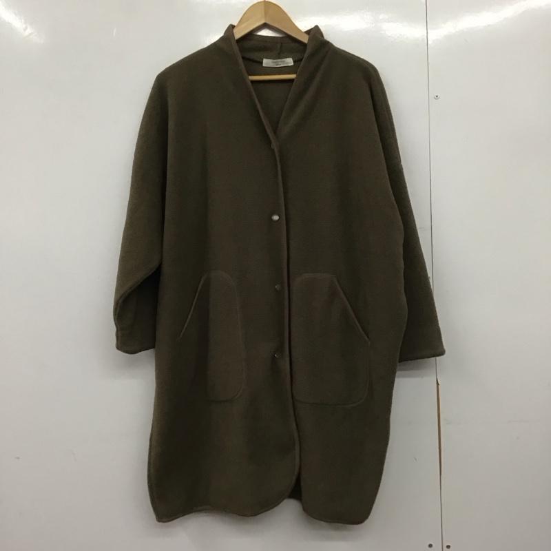 サマンサモスモスブルー Samansa Mos2 blue コート コート一般 FREE 無地 茶 / ブラウン /  レディース USED 古着 中古 10148909