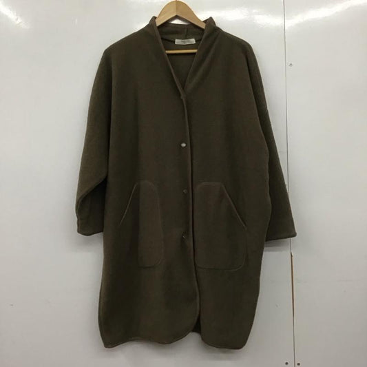 サマンサモスモスブルー Samansa Mos2 blue コート コート一般 FREE 無地 茶 / ブラウン /  レディース USED 古着 中古 10148909