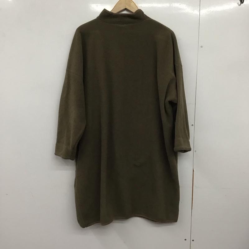 サマンサモスモスブルー Samansa Mos2 blue コート コート一般 FREE 無地 茶 / ブラウン /  レディース USED 古着 中古 10148909