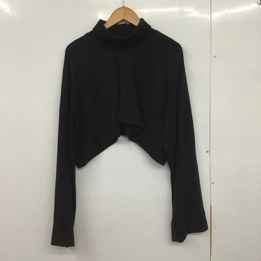 ゼロエイトサーカス 08sircus カットソー 長袖 S23AW-TS07 1 無地 黒 / ブラック /  レディース USED 古着 中古 10148914