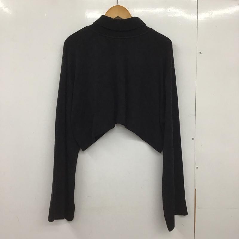 ゼロエイトサーカス 08sircus カットソー 長袖 S23AW-TS07 1 無地 黒 / ブラック /  レディース USED 古着 中古 10148914