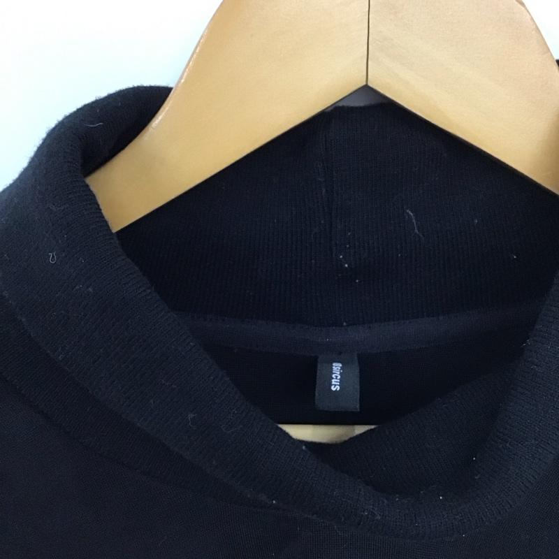 ゼロエイトサーカス 08sircus カットソー 長袖 S23AW-TS07 1 無地 黒 / ブラック /  レディース USED 古着 中古 10148914