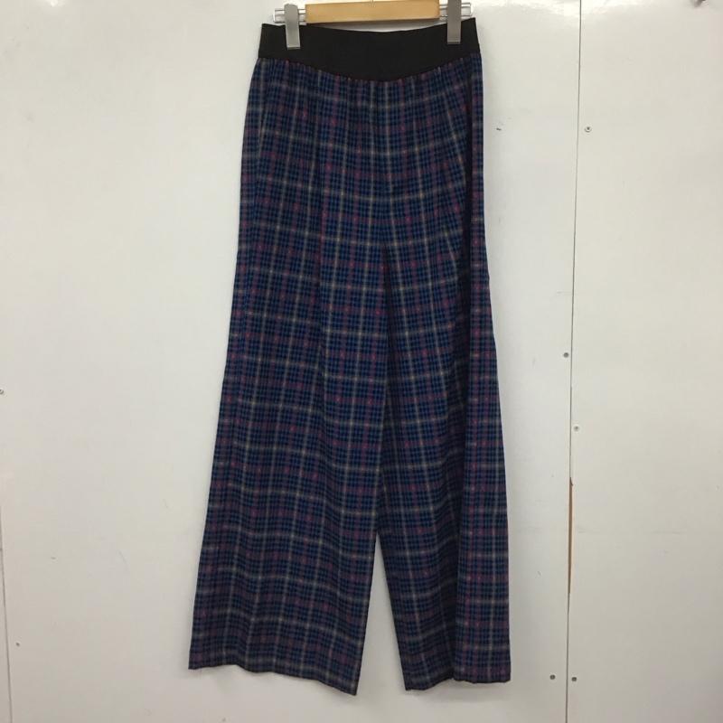 シップス SHIPS パンツ スラックス 40 チェック マルチカラー / マルチカラー /  レディース USED 古着 中古 10148916