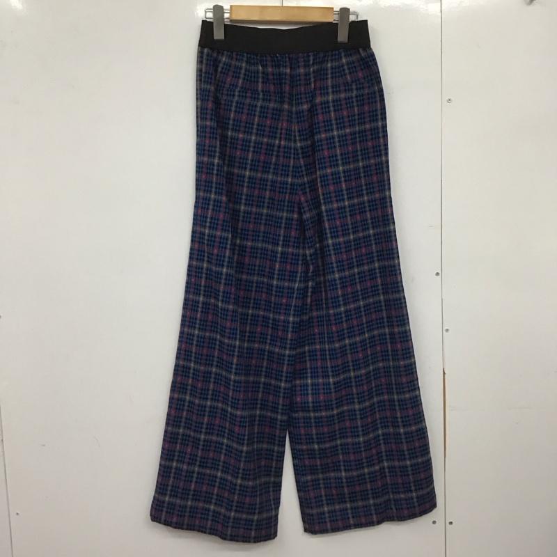 シップス SHIPS パンツ スラックス 40 チェック マルチカラー / マルチカラー /  レディース USED 古着 中古 10148916