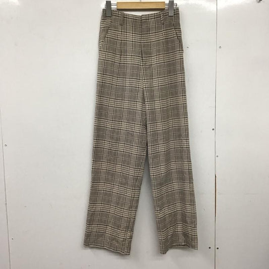 アルシーヴ archives パンツ スラックス M チェック マルチカラー / マルチカラー /  レディース USED 古着 中古 10148919