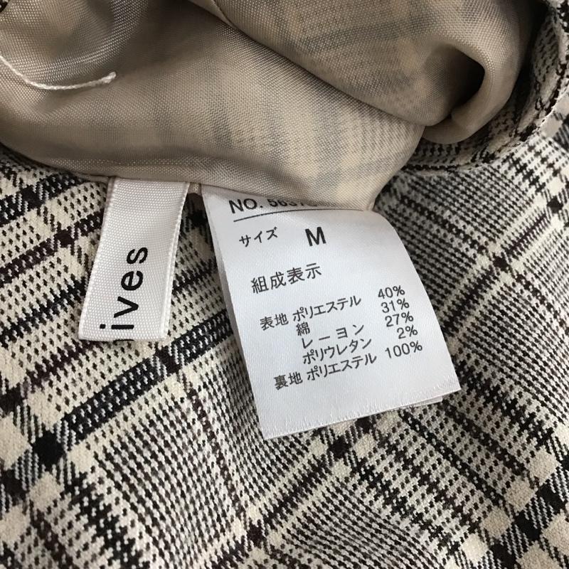 アルシーヴ archives パンツ スラックス M チェック マルチカラー / マルチカラー /  レディース USED 古着 中古 10148919