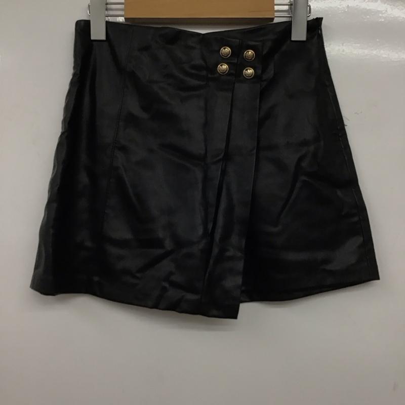ザラ ZARA パンツ ショートパンツ XS 無地 黒 / ブラック /  レディース USED 古着 中古 10148922