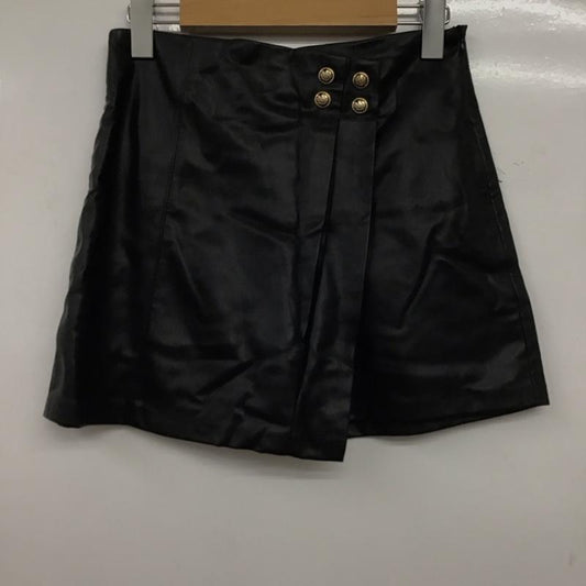 ザラ ZARA パンツ ショートパンツ XS 無地 黒 / ブラック /  レディース USED 古着 中古 10148922
