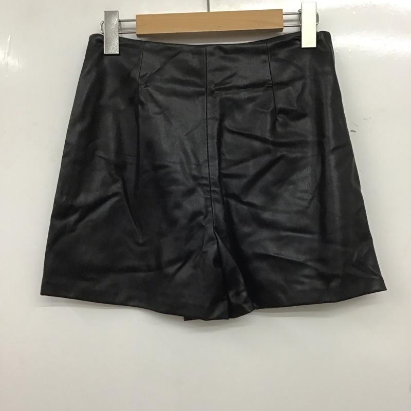 ザラ ZARA パンツ ショートパンツ XS 無地 黒 / ブラック /  レディース USED 古着 中古 10148922