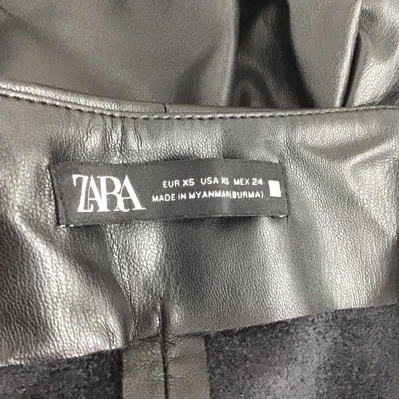ザラ ZARA パンツ ショートパンツ XS 無地 黒 / ブラック /  レディース USED 古着 中古 10148922