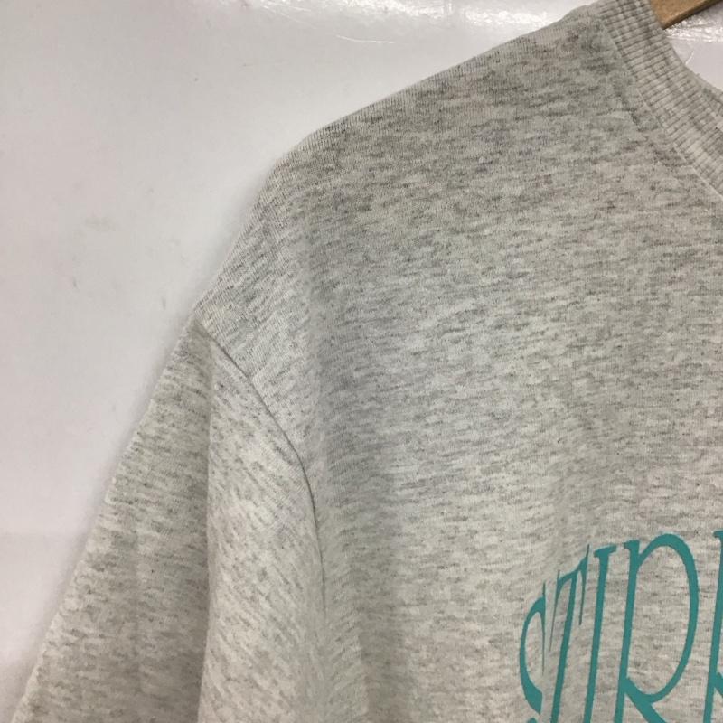アズノゥアズ as know as Tシャツ 半袖 FREE 無地 X ロゴ、文字 灰 / グレー /  レディース USED 古着 中古 10148933