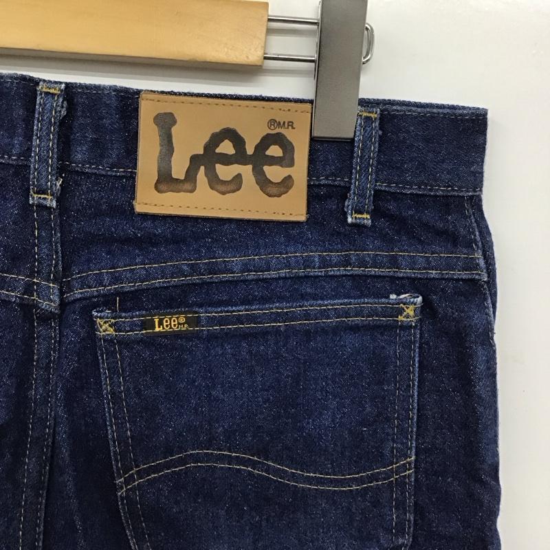 リー Lee パンツ デニム、ジーンズ デニムパンツ スリムパンツ カジュアルパンツ 80s usa製 31インチ 無地 インディゴ / インディゴ /  メンズ USED 古着 中古 10148936