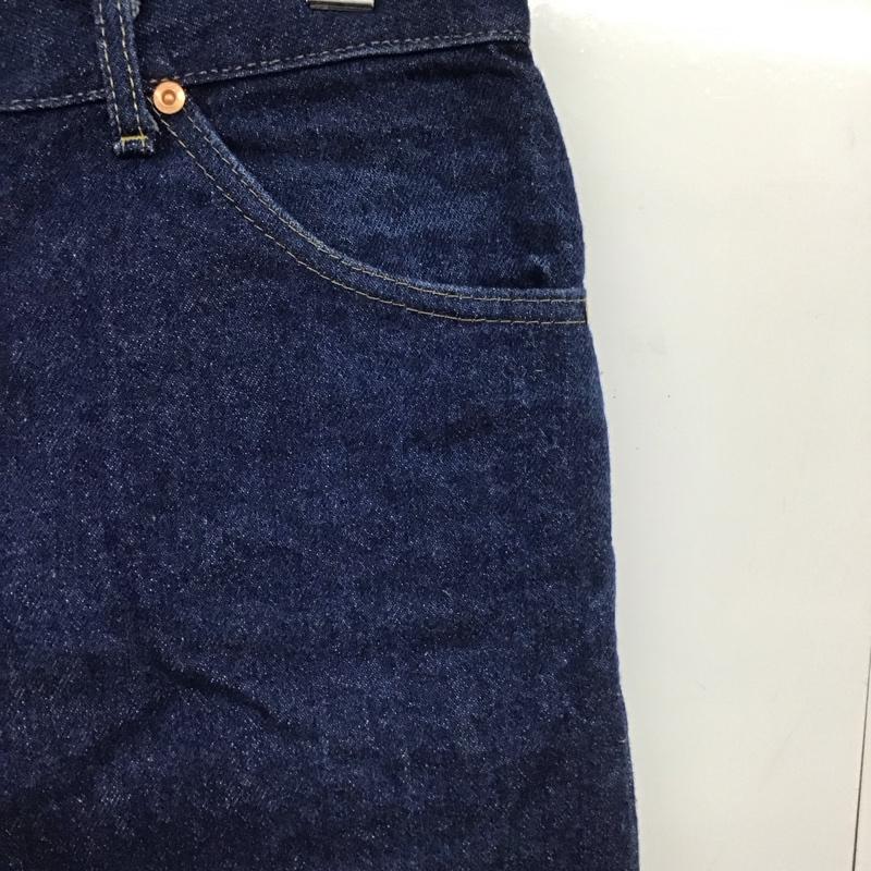 リー Lee パンツ デニム、ジーンズ デニムパンツ スリムパンツ カジュアルパンツ 80s usa製 31インチ 無地 インディゴ / インディゴ /  メンズ USED 古着 中古 10148936