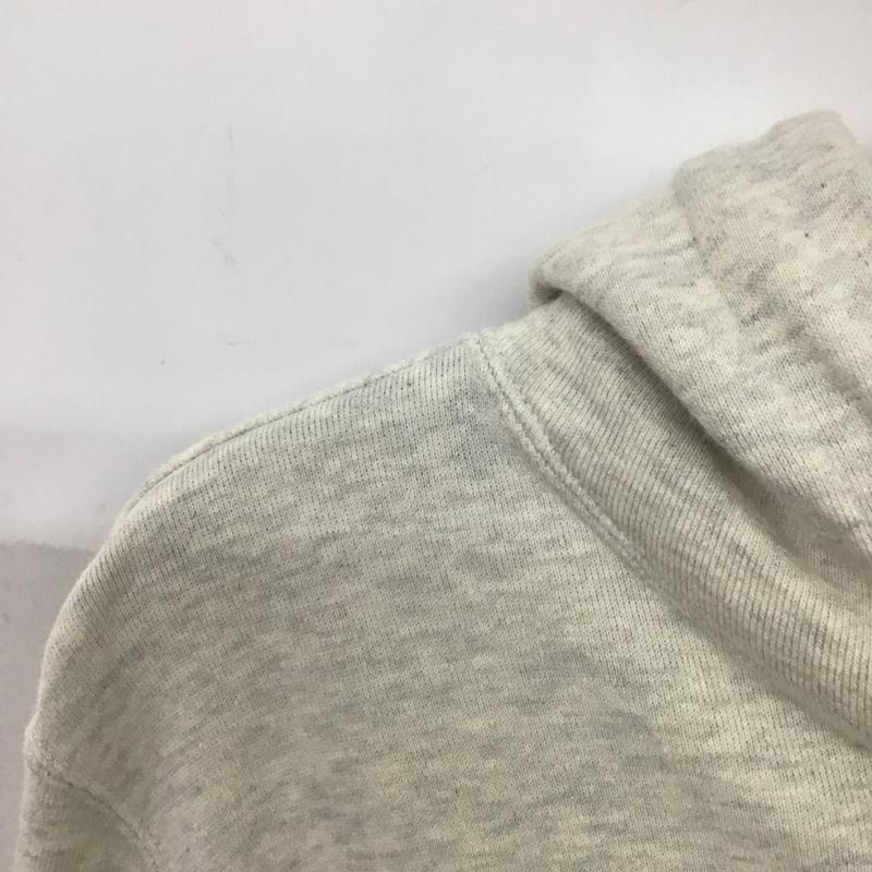 チャンピオン Champion パーカー 長袖 c3-j117 パーカー スウェット S ロゴ、文字 灰 / グレー /  メンズ USED 古着 中古 10148946