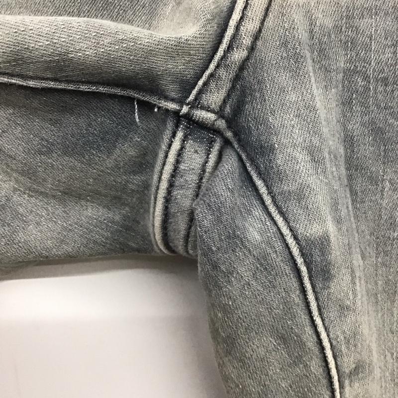 ジースターロゥ G-STAR RAW パンツ デニム、ジーンズ デニムパンツ スリムパンツ カジュアルパンツ ストレッチパンツ 27インチ 無地 ダークグレー / ダークグレー /  メンズ USED 古着 中古 10148955