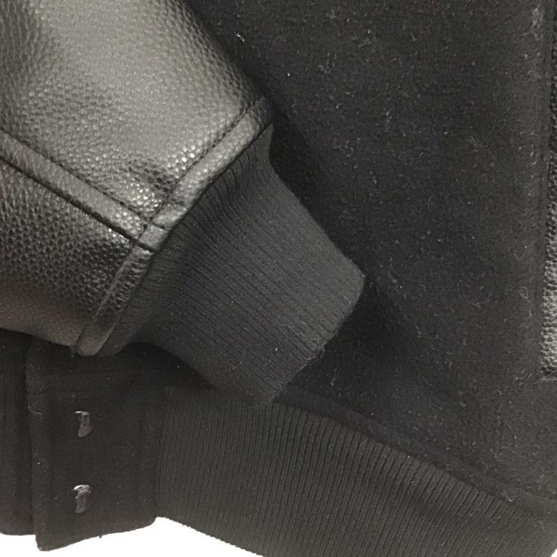 ブラックアイパッチ Black eye patch ジャケット、上着 ジャンパー、ブルゾン スタジャン アウター フロントボタン M ロゴ、文字 黒 / ブラック /  メンズ USED 古着 中古 10148962