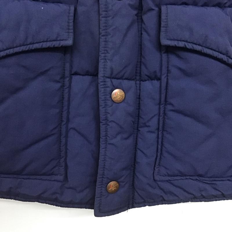 レッドイヤー RED EAR ベスト ベスト ジップアップベスト ノースリーブカットソー アウター M 無地 紺 / ネイビー /  メンズ USED 古着 中古 10148967