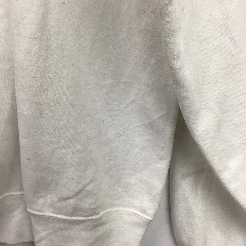 フルーツオブザルーム FRUIT OF THE LOOM トレーナー 長袖 長袖トレーナー スウェット クルーネック プルオーバー XL ロゴ、文字 白 / ホワイト /  メンズ USED 古着 中古 10148973