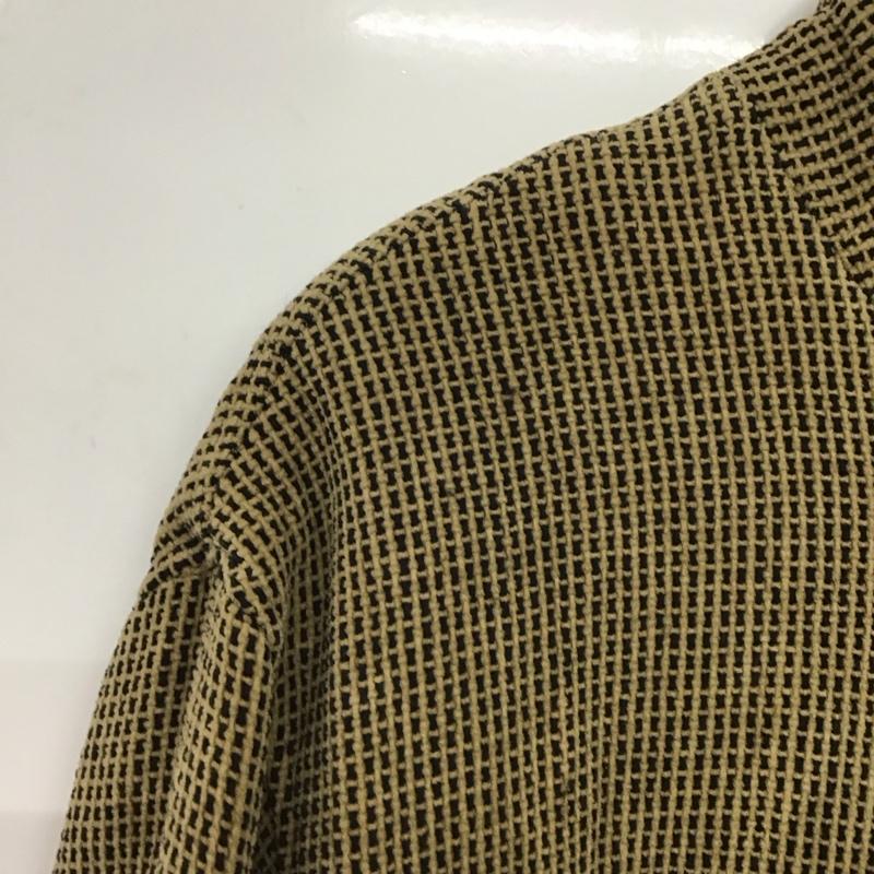 古着 USED ジャケット、上着 ジャンパー、ブルゾン ジップアップジャケット アウター 古着 cosso L 総柄 ベージュ / ベージュ /  メンズ USED 古着 中古 10148981
