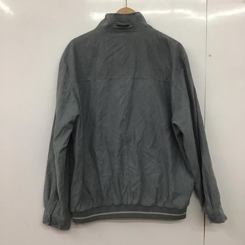 古着 USED ジャケット、上着 ジャンパー、ブルゾン ジップアップジャケット アウター 古着 saintalban 無地 灰 / グレー /  メンズ USED 古着 中古 10148982