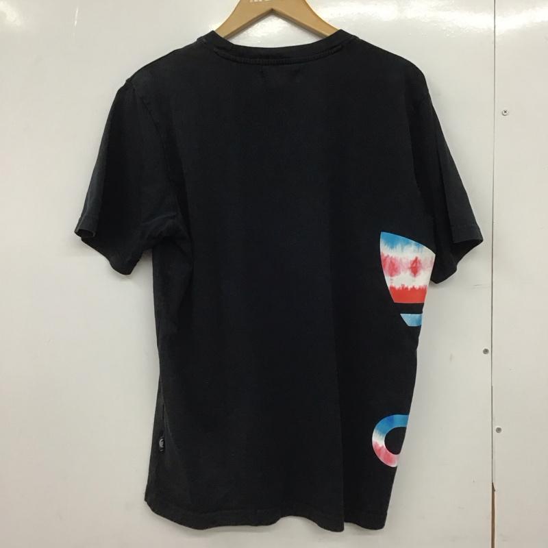 アディダス adidas Tシャツ 半袖 半袖カットソー プリントTシャツ クルーネックカットソー 0 プリント ダークグレー / ダークグレー /  メンズ USED 古着 中古 10148994
