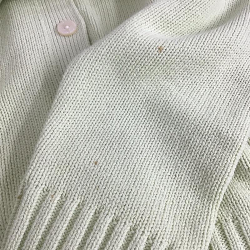 ローリーズファーム LOWRYS FARM カーディガン 長袖 FREE 無地 薄緑 / ライトグリーン /  レディース USED 古着 中古 10148998
