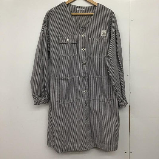 オリーブデオリーブ OLIVE des OLIVE コート コート一般 M ストライプ マルチカラー / マルチカラー /  レディース USED 古着 中古 10149002