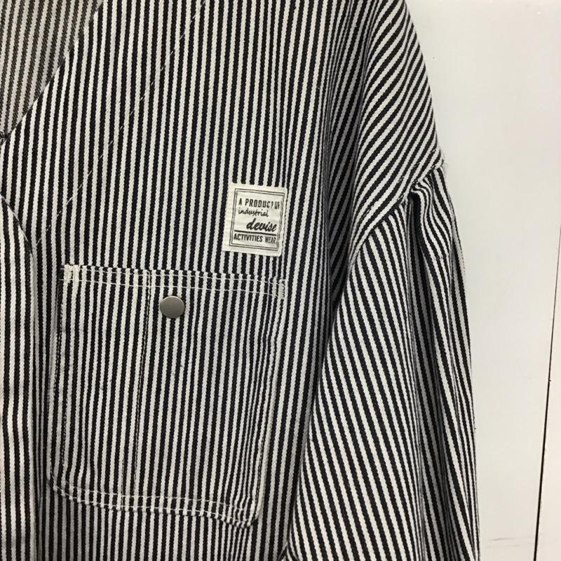 オリーブデオリーブ OLIVE des OLIVE コート コート一般 M ストライプ マルチカラー / マルチカラー /  レディース USED 古着 中古 10149002