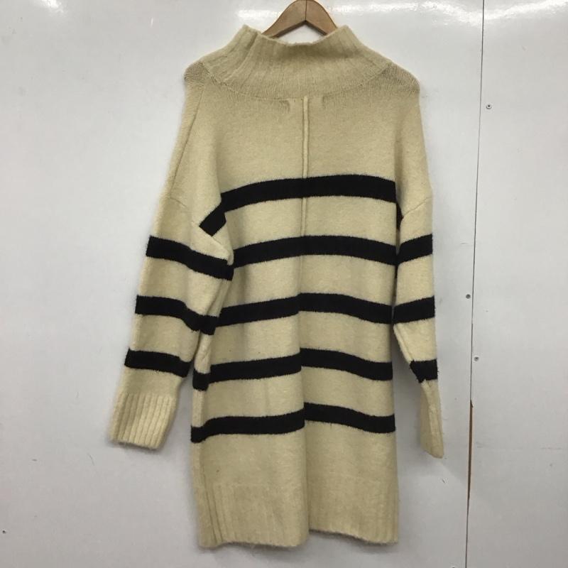 ラバンダ LAVANDA ワンピース ひざ丈スカート FREE ボーダー柄 マルチカラー / マルチカラー /  レディース USED 古着 中古 10149005