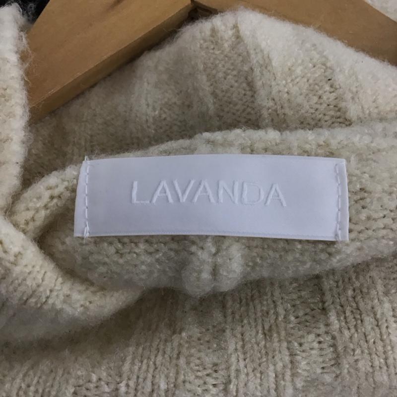 ラバンダ LAVANDA ワンピース ひざ丈スカート FREE ボーダー柄 マルチカラー / マルチカラー /  レディース USED 古着 中古 10149005