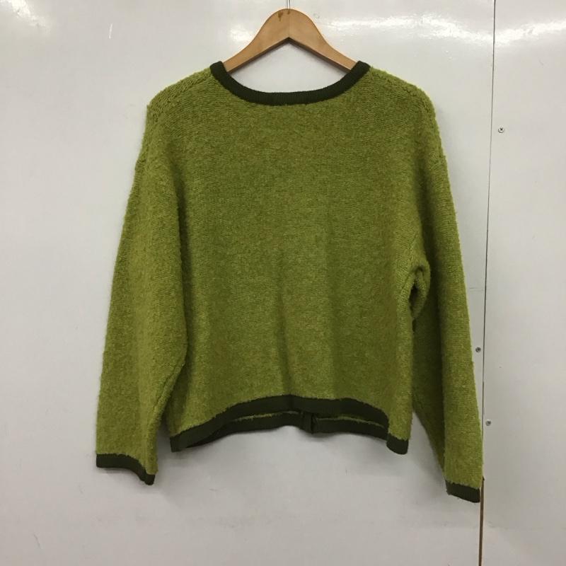 エヘカソポ ehka sopo カーディガン 長袖 FREE 無地 薄緑 / ライトグリーン / X 緑 / グリーン /  レディース USED 古着 中古 10149007