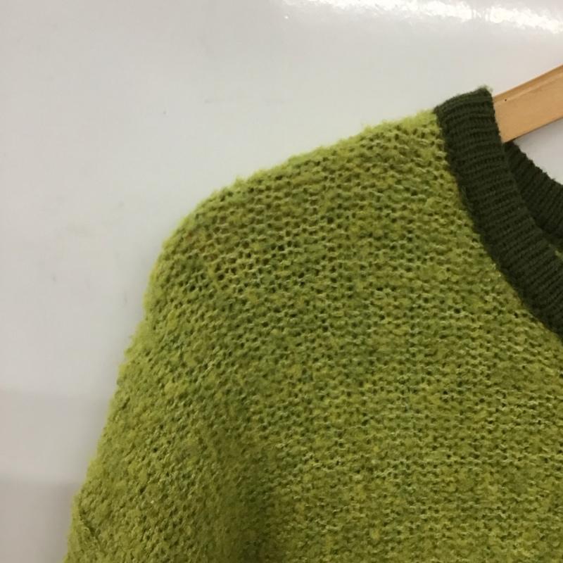 エヘカソポ ehka sopo カーディガン 長袖 FREE 無地 薄緑 / ライトグリーン / X 緑 / グリーン /  レディース USED 古着 中古 10149007