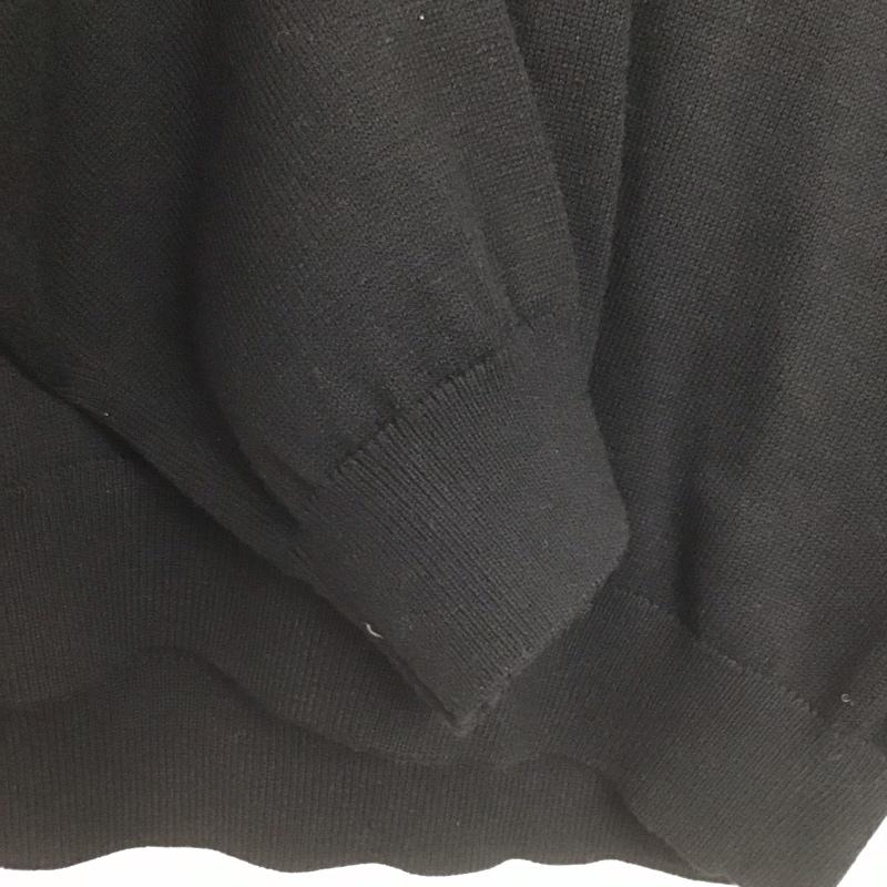 レプシィム LEPSIM ニット、セーター 長袖 FREE 無地 白 / ホワイト / X 黒 / ブラック /  レディース USED 古着 中古 10149010