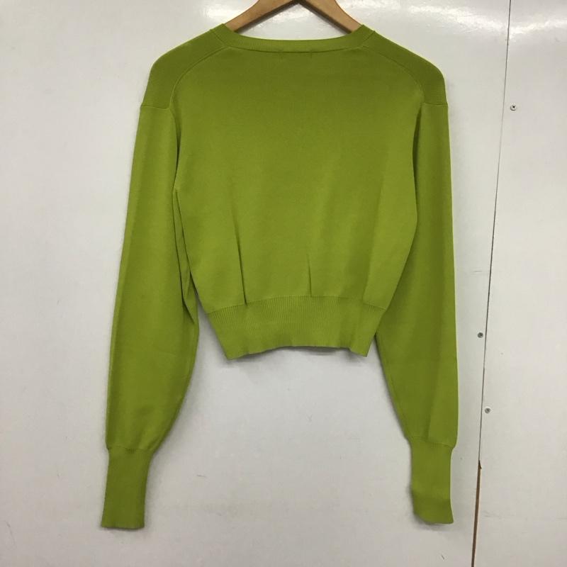 ローリーズファーム LOWRYS FARM カーディガン 長袖 FREE 無地 薄緑 / ライトグリーン /  レディース USED 古着 中古 10149012