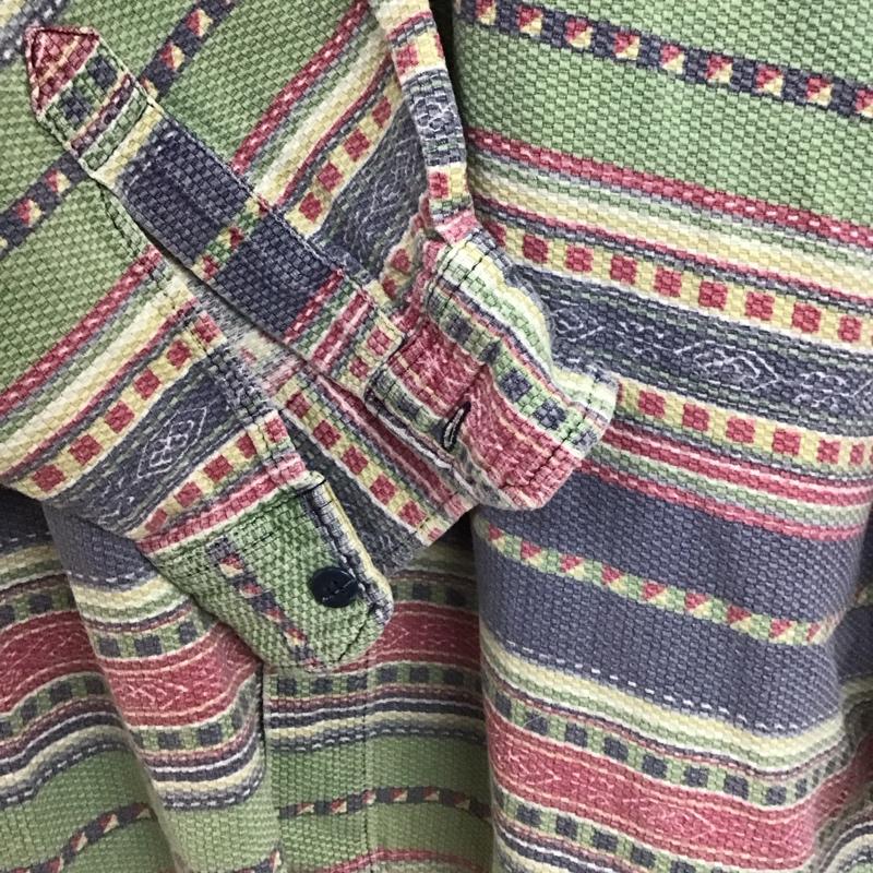 古着 USED シャツ、ブラウス 長袖 長袖シャツ 総柄シャツ カラーシャツ 44 プリント マルチカラー / マルチカラー /  メンズ USED 古着 中古 10149013
