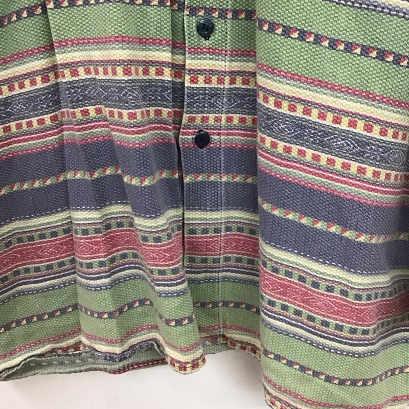 古着 USED シャツ、ブラウス 長袖 長袖シャツ 総柄シャツ カラーシャツ 44 プリント マルチカラー / マルチカラー /  メンズ USED 古着 中古 10149013