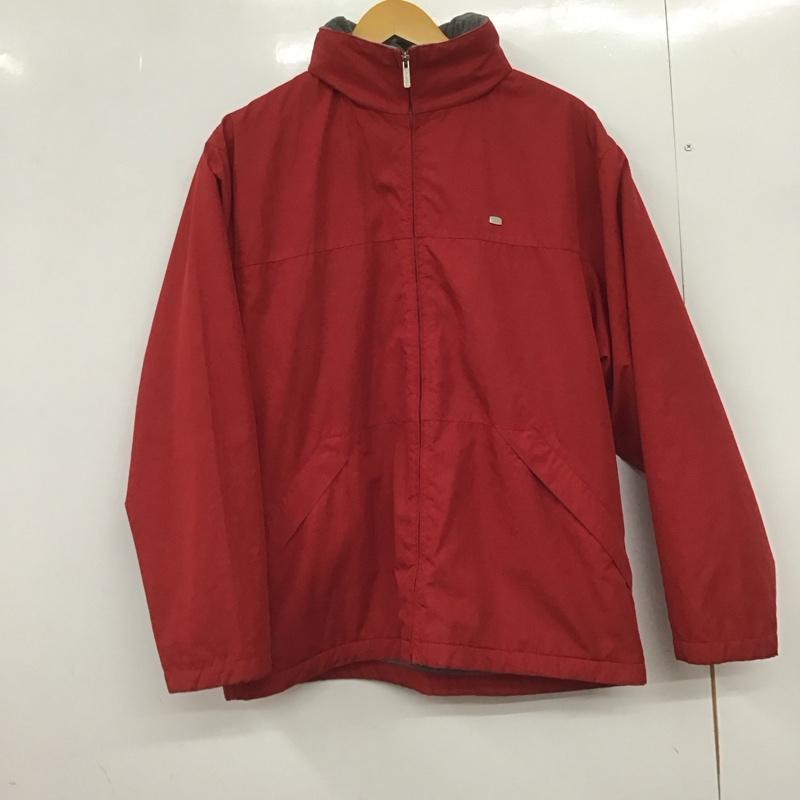 ラコステ LACOSTE ジャケット、上着 ジャンパー、ブルゾン ジップアップジャケット ナイロンジャケット アウター 36 ロゴ、文字 赤 / レッド /  メンズ USED 古着 中古 10149017