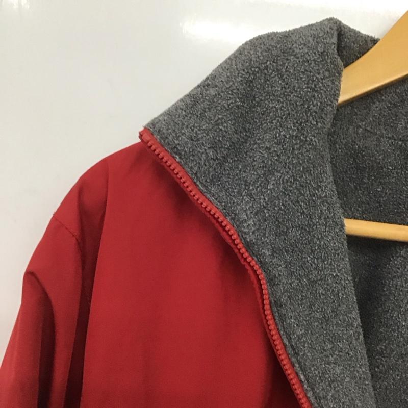 ラコステ LACOSTE ジャケット、上着 ジャンパー、ブルゾン ジップアップジャケット ナイロンジャケット アウター 36 ロゴ、文字 赤 / レッド /  メンズ USED 古着 中古 10149017