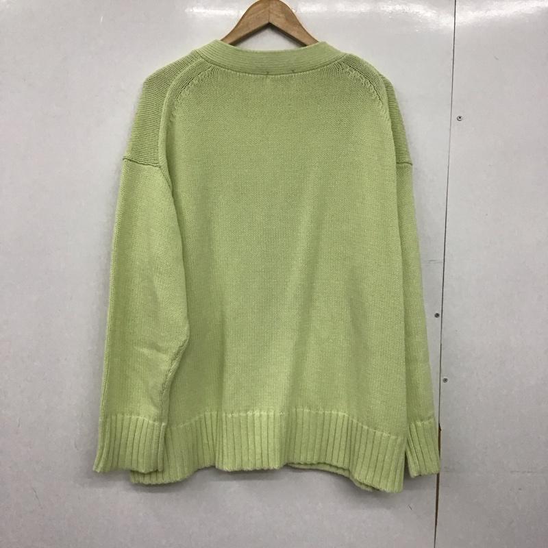 ローリーズファーム LOWRYS FARM カーディガン 長袖 FREE 無地 薄緑 / ライトグリーン /  レディース USED 古着 中古 10149019
