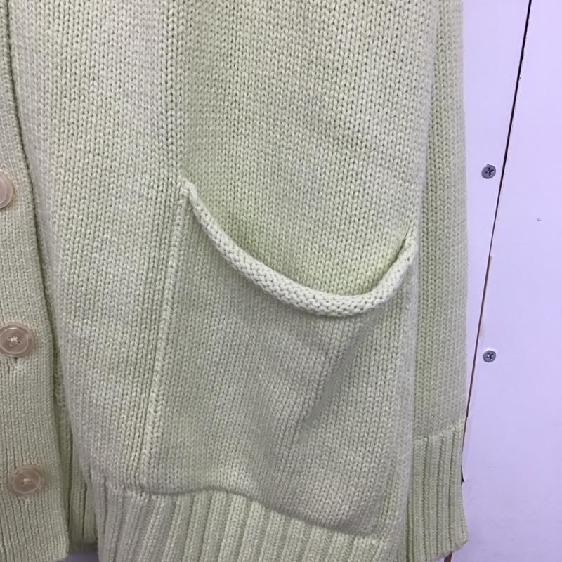 ローリーズファーム LOWRYS FARM カーディガン 長袖 FREE 無地 薄緑 / ライトグリーン /  レディース USED 古着 中古 10149019