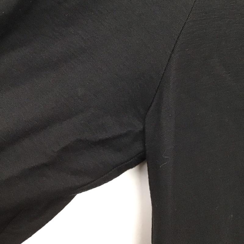 アーバンリサーチロッソ URBAN RESEARCH ROSSO ワンピース ロングスカート 長袖ロングワンピース ノーカラーシャツワンピース フロントボタン FREE 無地 黒 / ブラック /  レディース USED 古着 中古 10149026