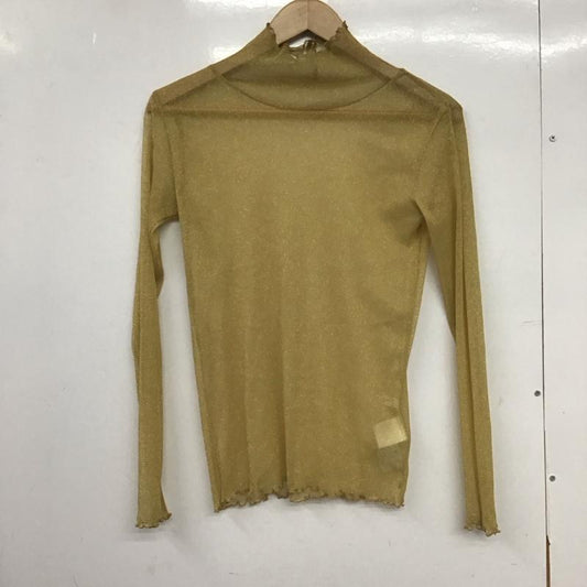 フリークスストア FREAK S STORE カットソー 長袖 1122248901895 FREE 無地 金 / ゴールド /  レディース USED 古着 中古 10149030