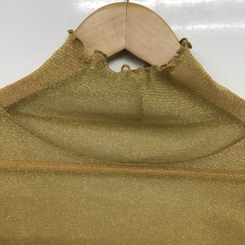 フリークスストア FREAK S STORE カットソー 長袖 1122248901895 FREE 無地 金 / ゴールド /  レディース USED 古着 中古 10149030