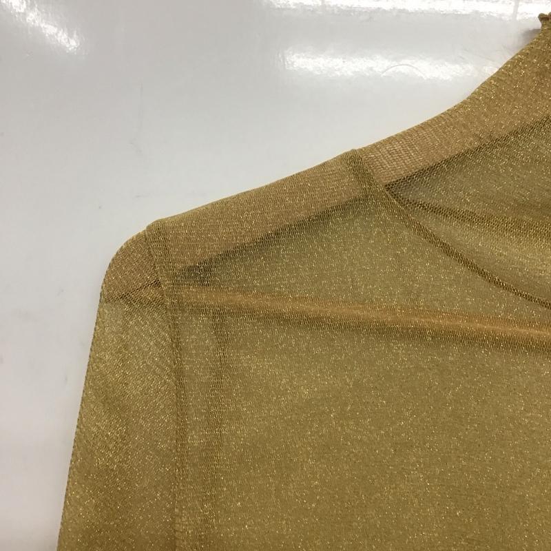 フリークスストア FREAK S STORE カットソー 長袖 1122248901895 FREE 無地 金 / ゴールド /  レディース USED 古着 中古 10149030